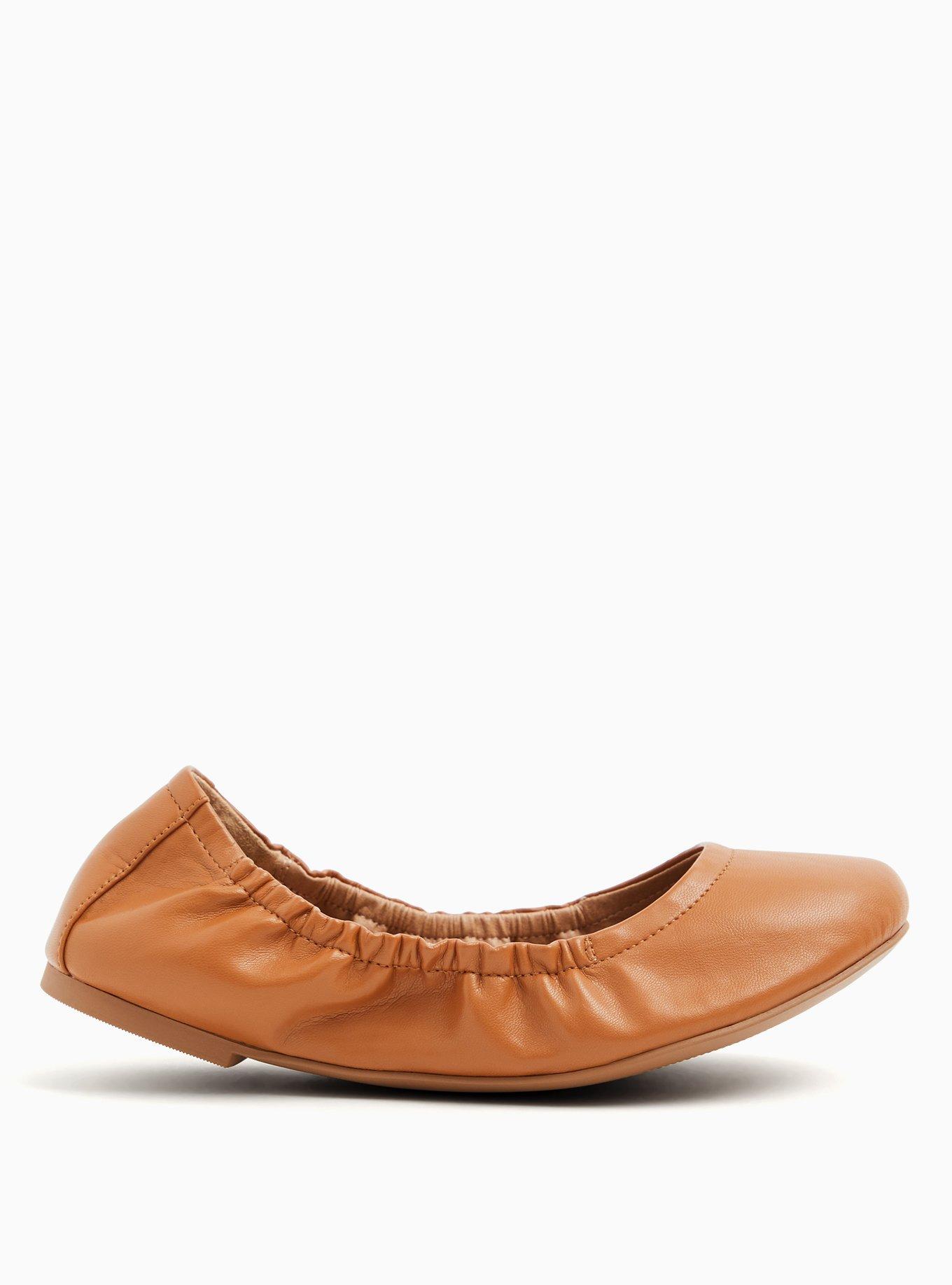 Scrunch Ballet Flat (WW), COGNAC, alternate