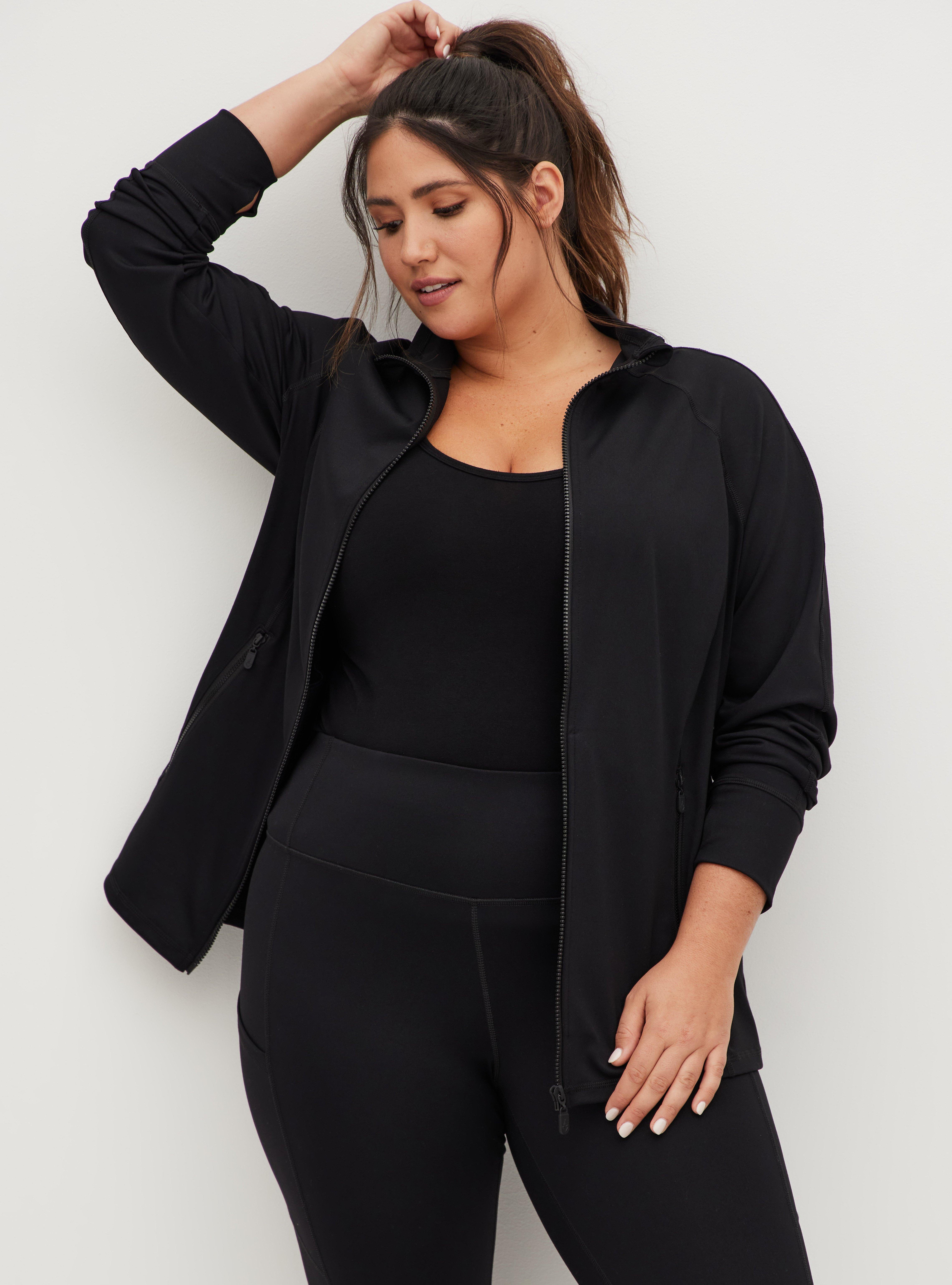 Plus size shop active jackets