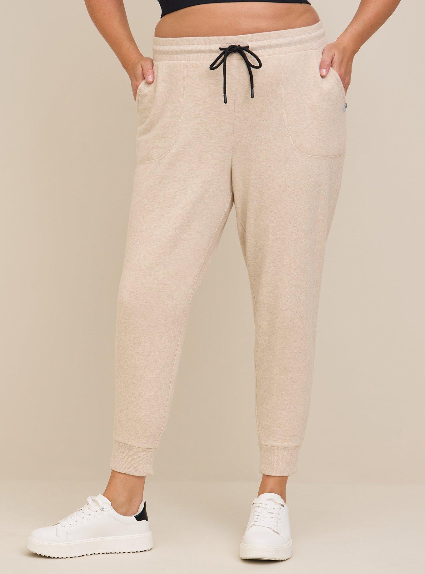 Plus Size - Everyday Fleece Crop Active Jogger In Classic Fit - Torrid