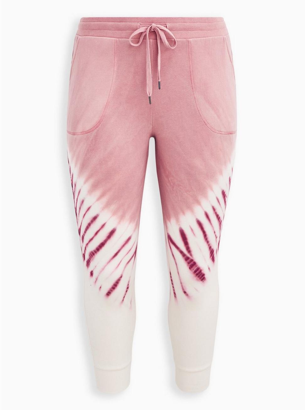 Everyday Fleece Crop Active Jogger In Classic Fit, BCA PINK IVORY, hi-res