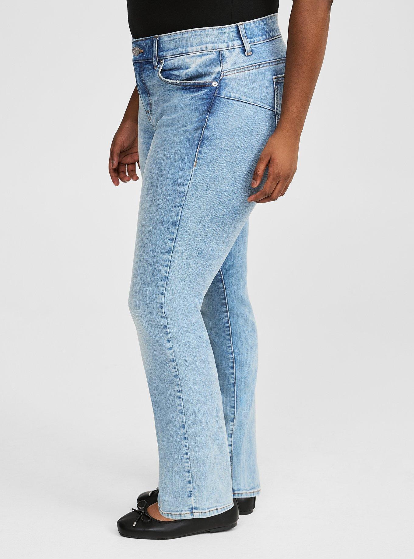 Plus Size - Bombshell Straight High-Rise Jean - Torrid