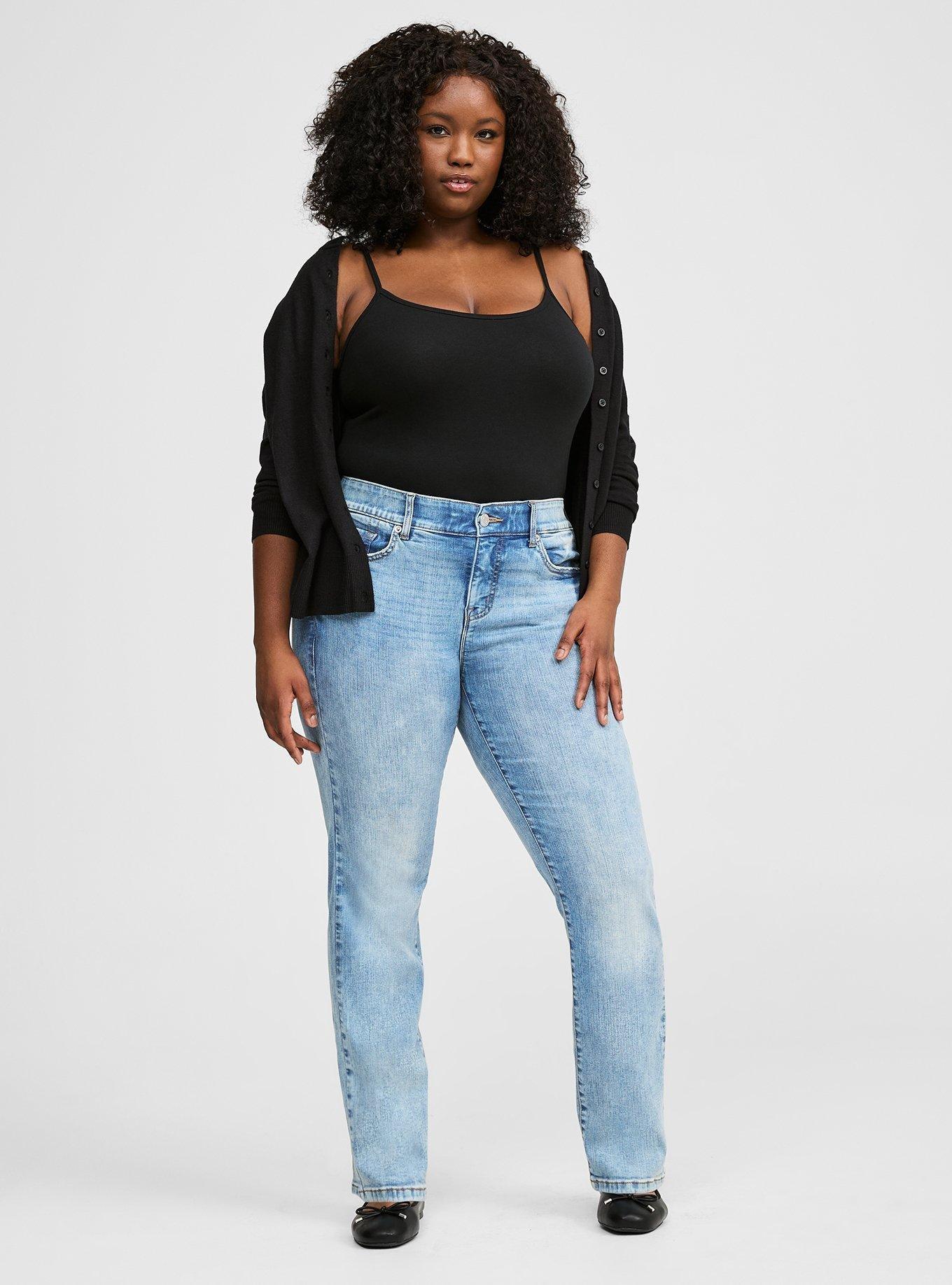 Bombshell Straight Premium Stretch High-Rise Jean
