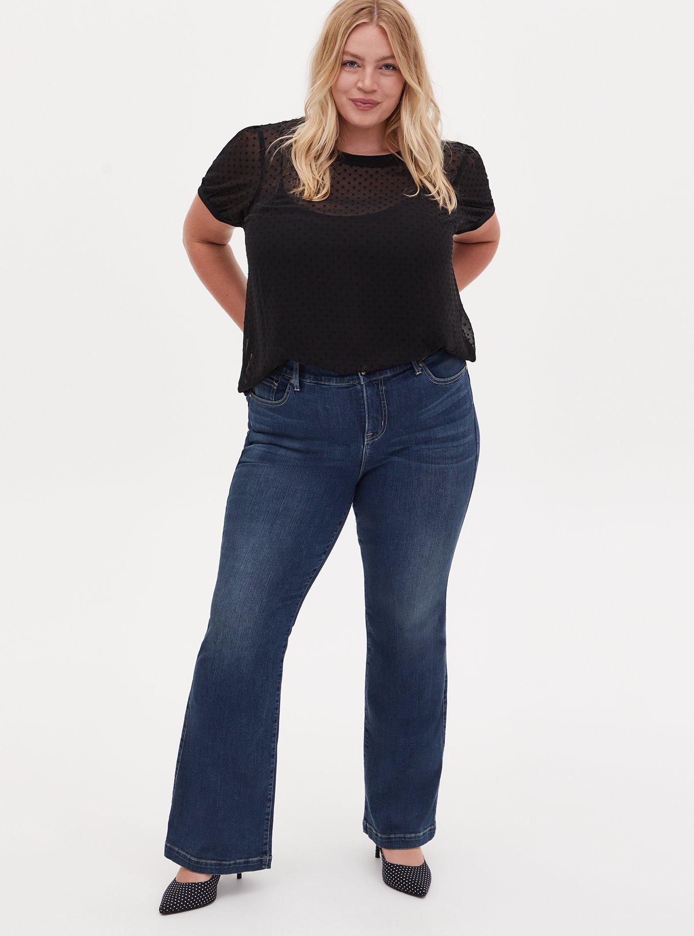 Bombshell Flare Premium Stretch High-Rise Jean