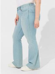 Bombshell Flare Premium Stretch High-Rise Jean, CALABASAS, alternate