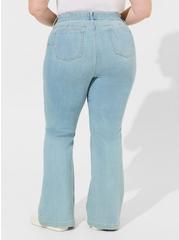 Plus Size Bombshell Flare Premium Stretch High-Rise Jean, CALABASAS, alternate