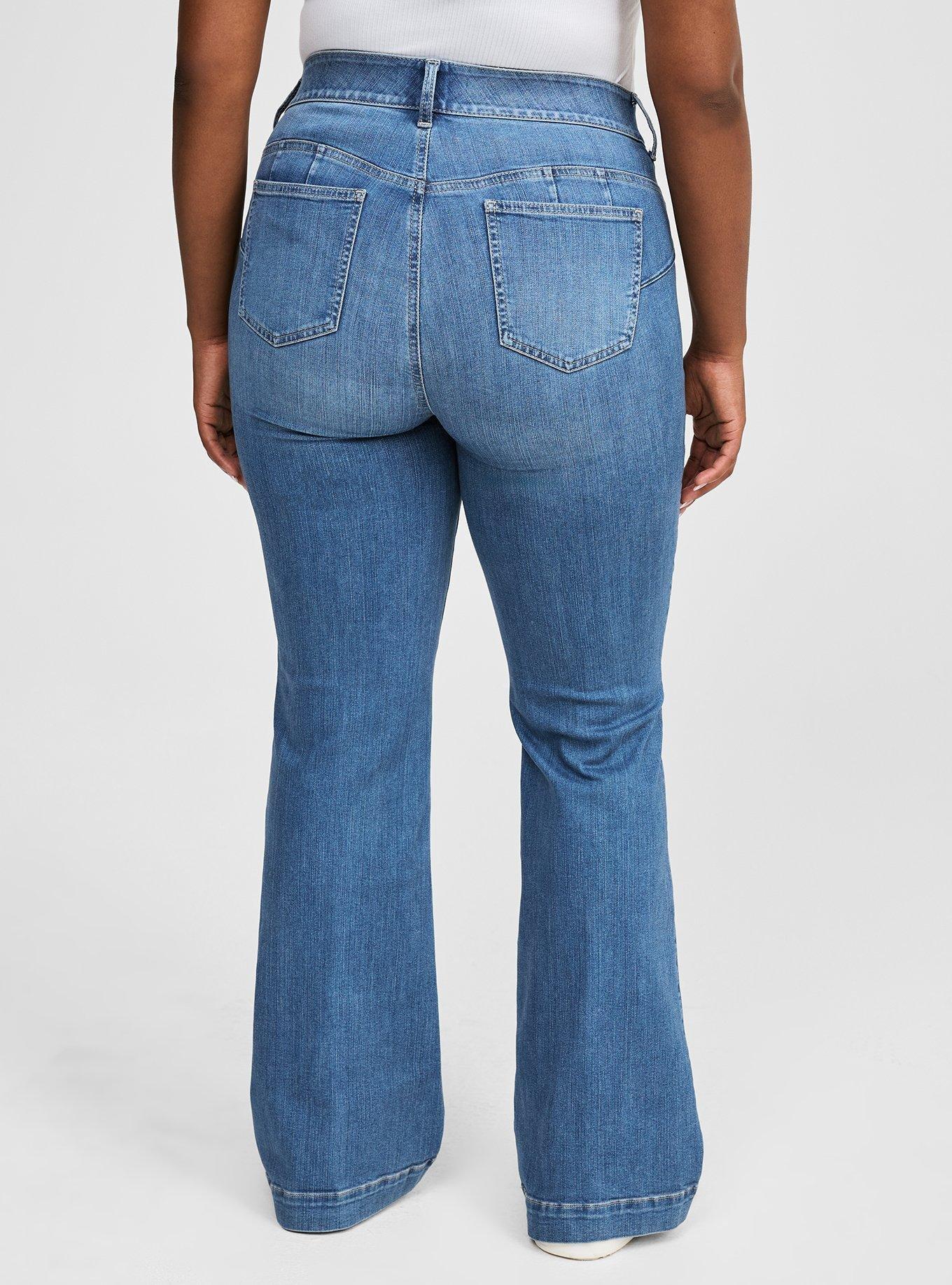 Bombshell Flare Premium Stretch High-Rise Jean