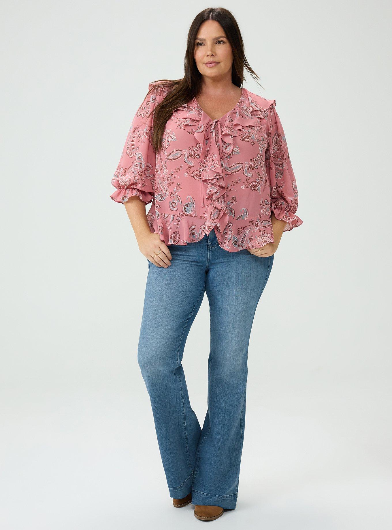 Bombshell Flare High-Rise Jean, GRAMERCY, hi-res