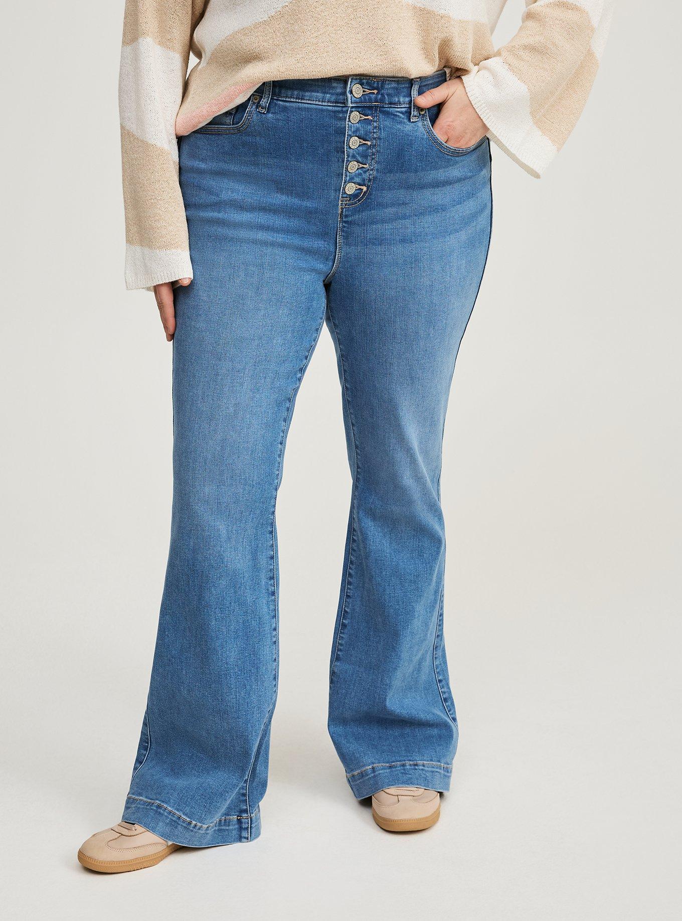 Bombshell Flare Premium Stretch High-Rise Jean