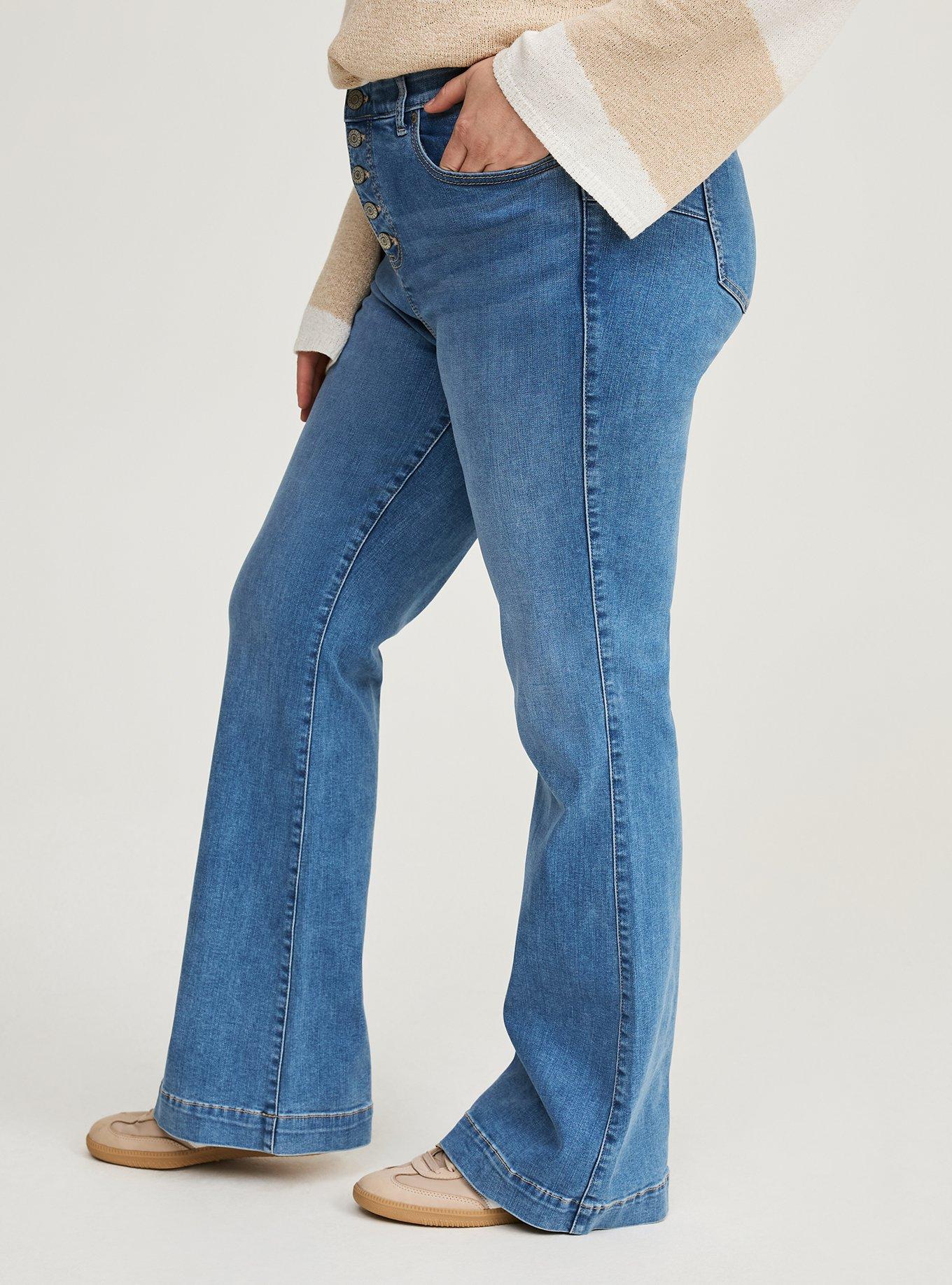 Bombshell Flare Premium Stretch High-Rise Jean