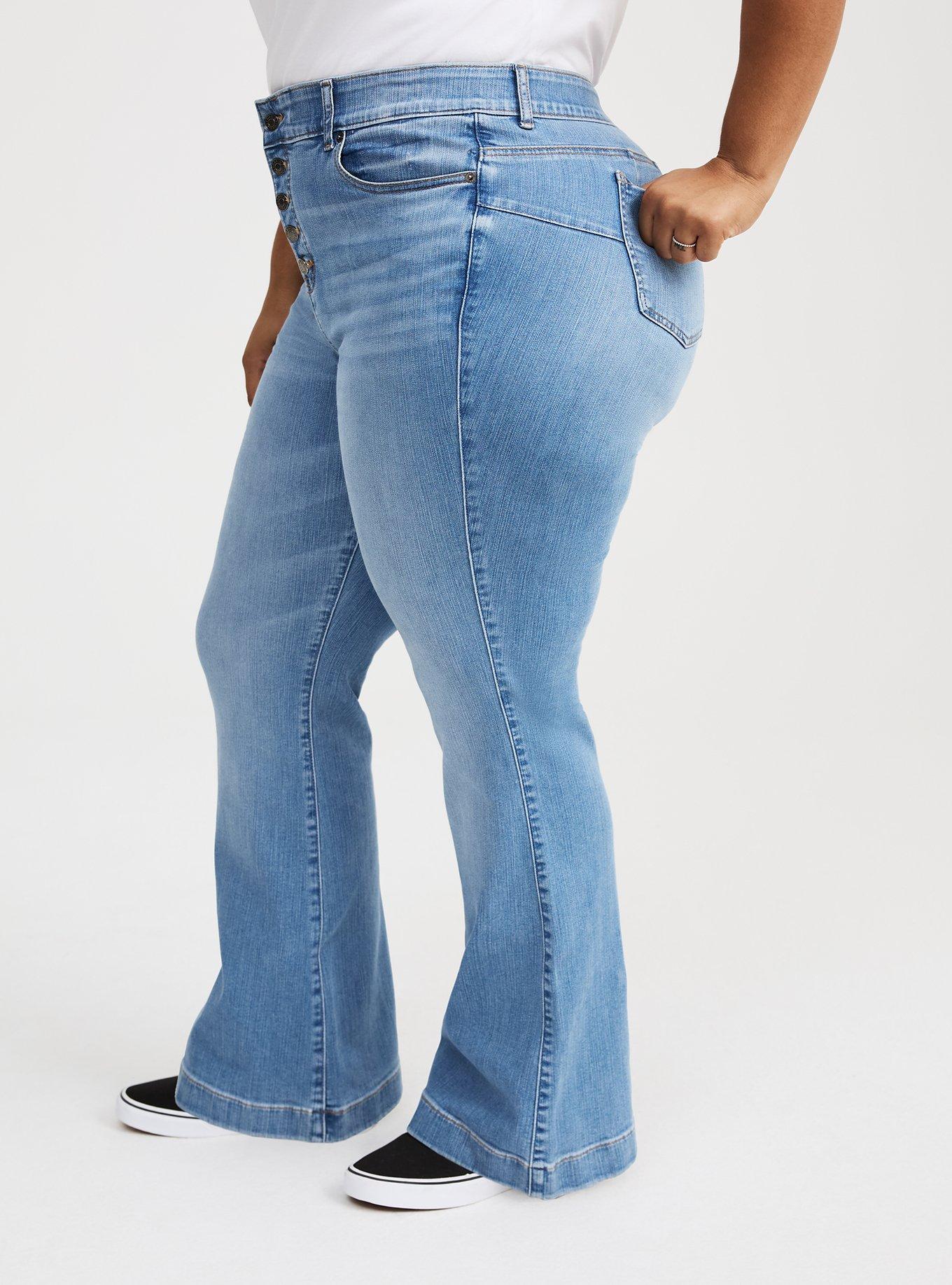 Bombshell High-Rise Flare Jean