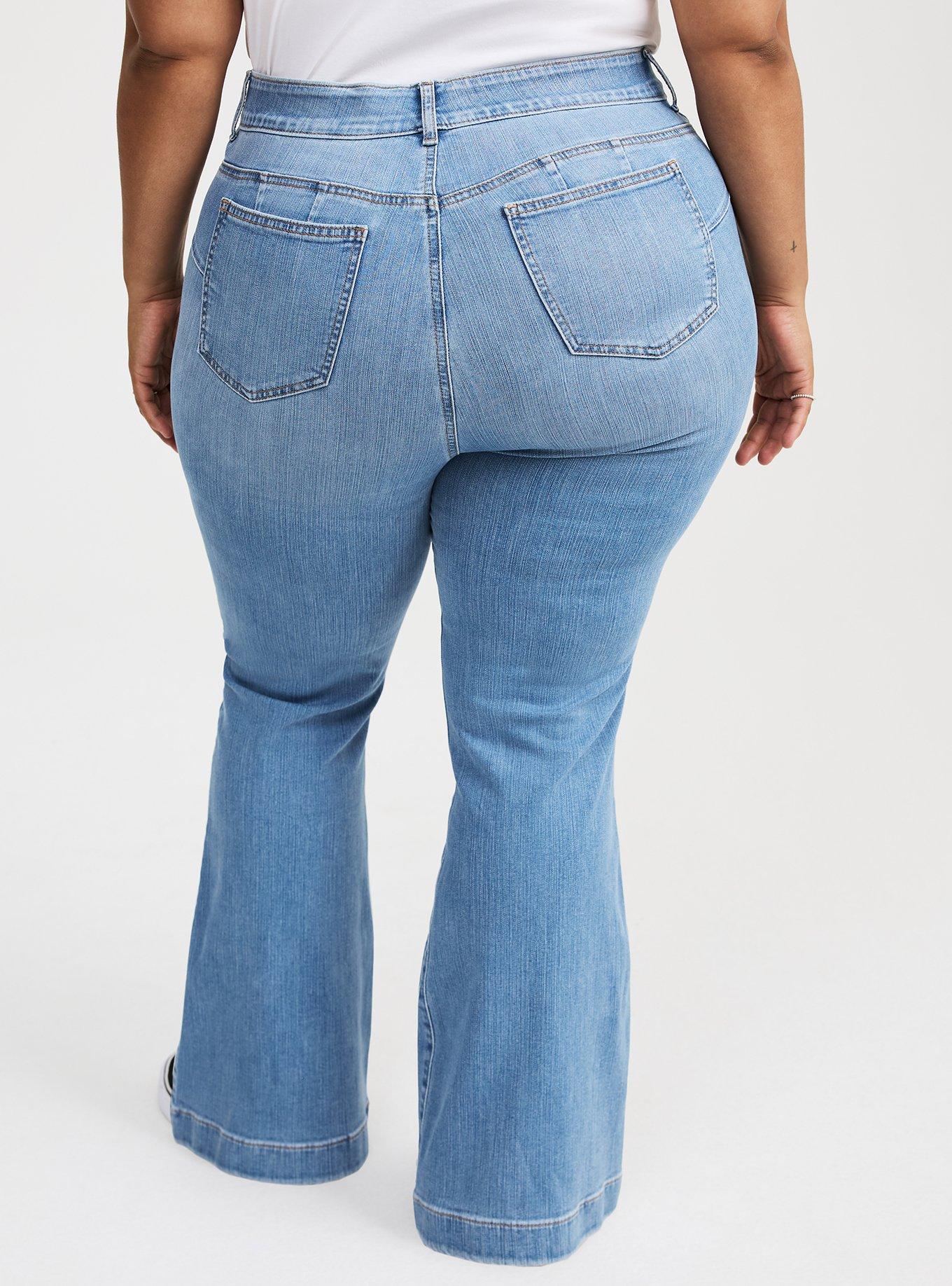 Bombshell High-Rise Flare Jean