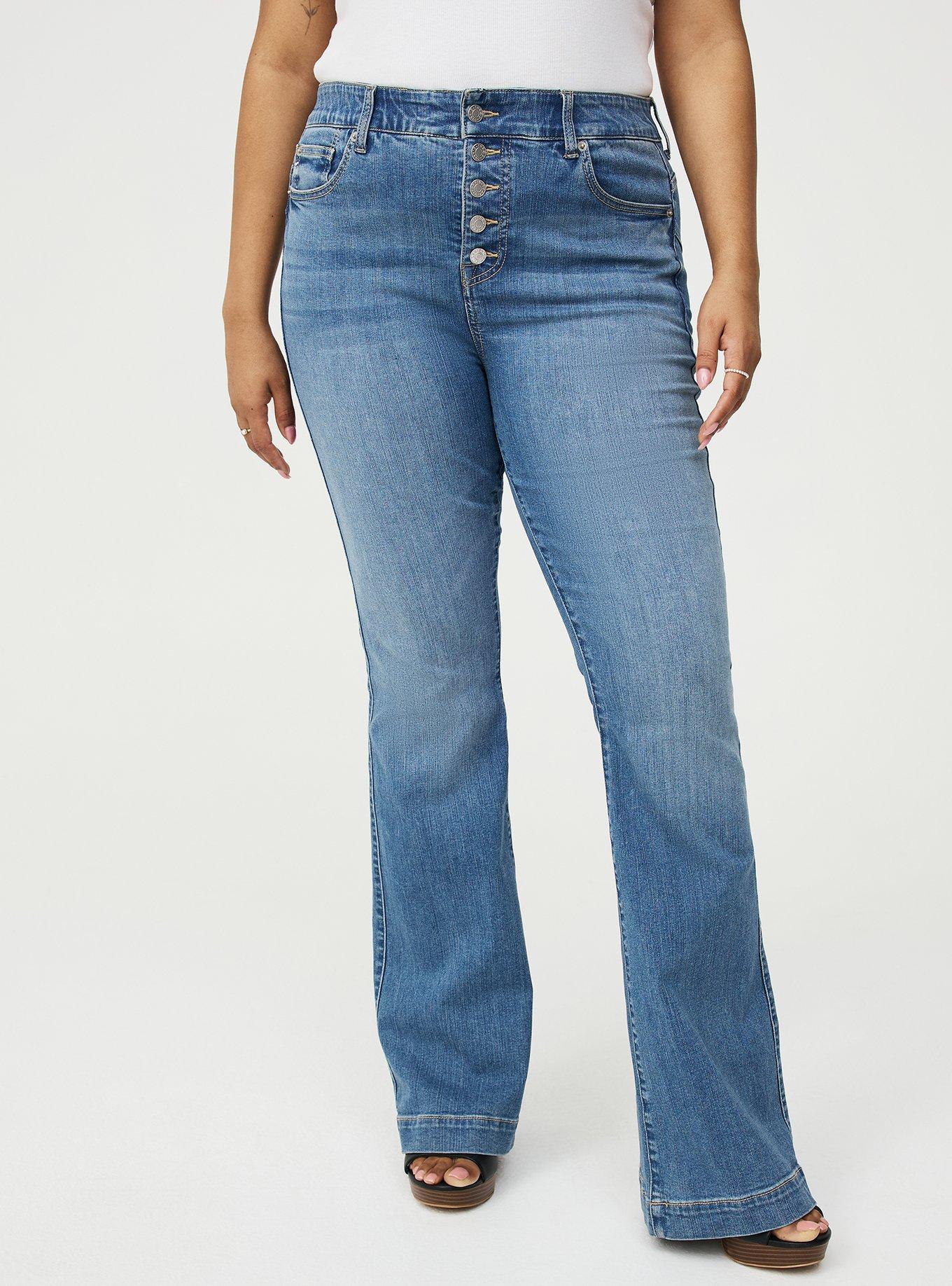 Bombshell Flare High-Rise Jean, CORDOBA, alternate