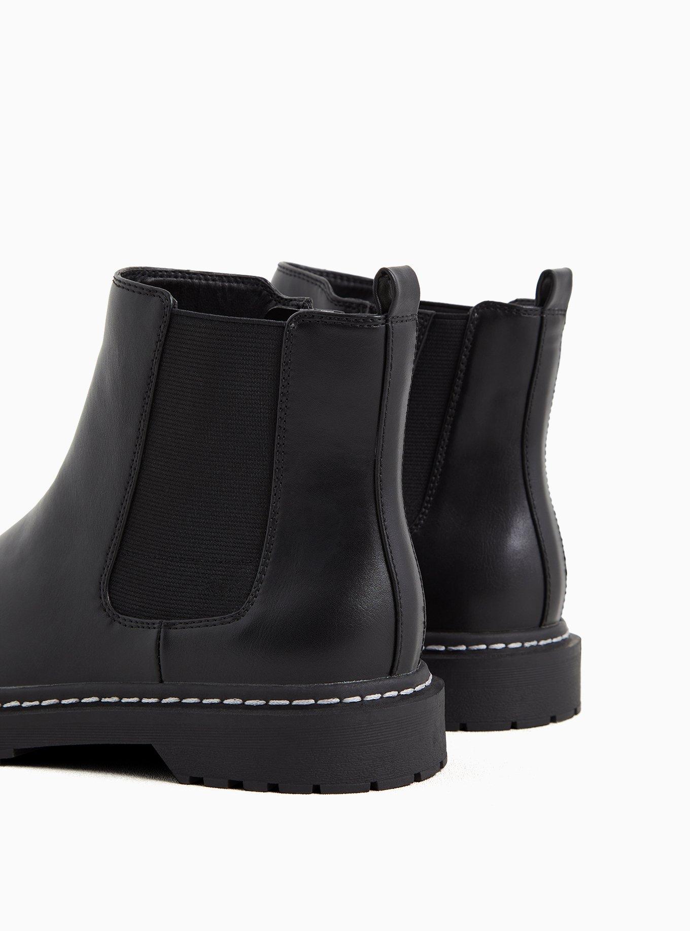 Raid apple black hot sale studded chelsea boots