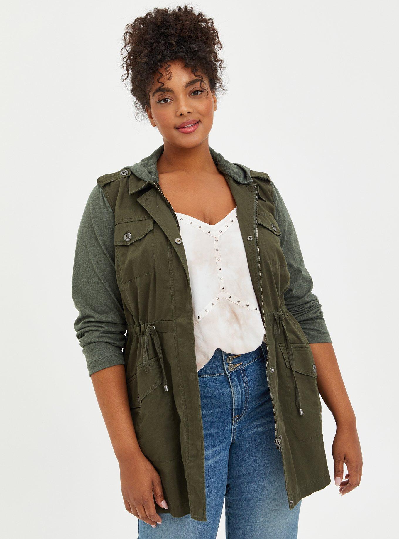 Torrid anorak clearance jacket