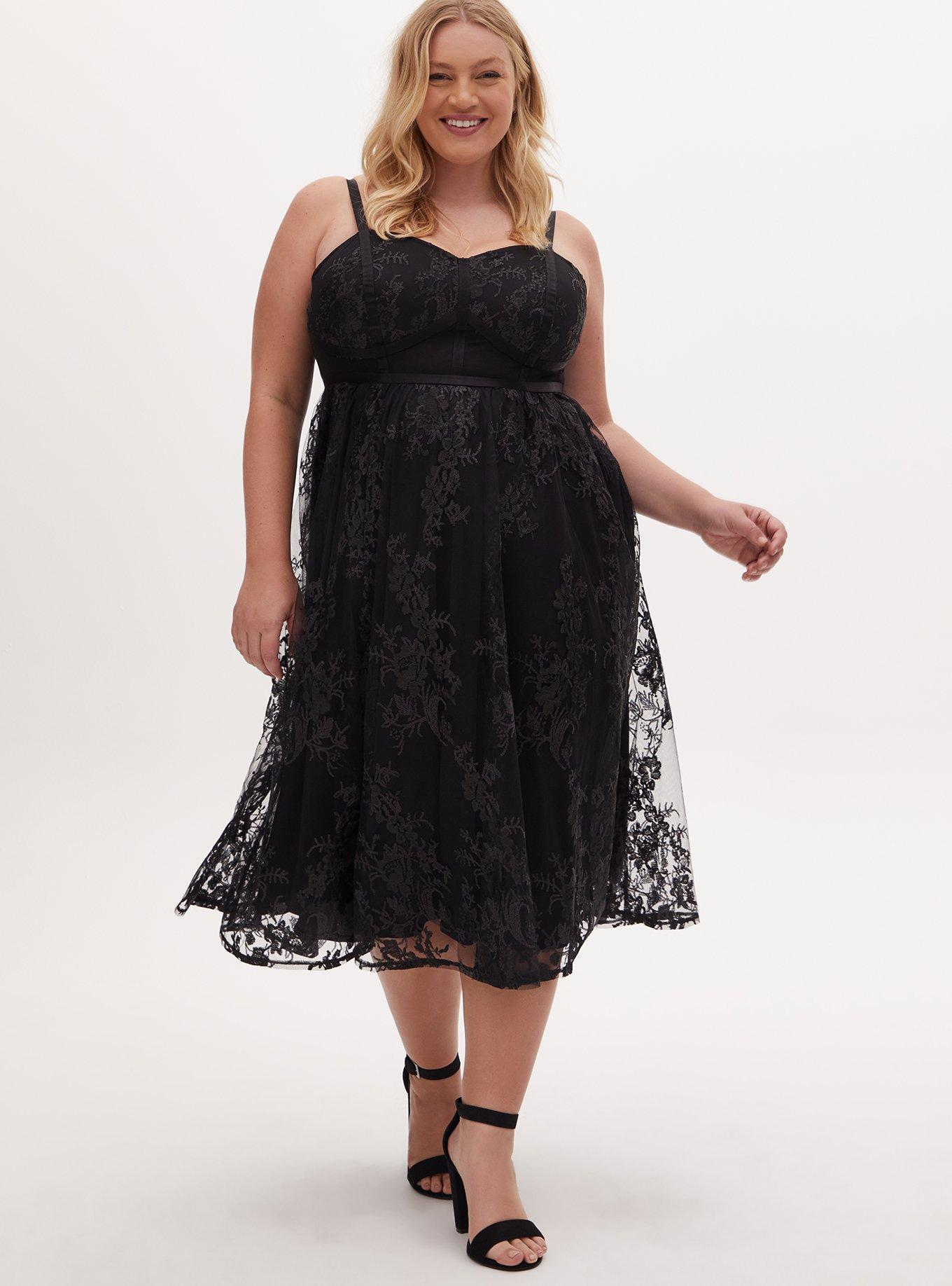 Torrid fashion black sequin dress