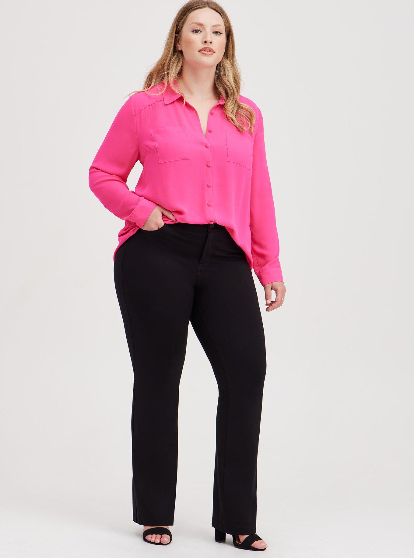 Plus Size - Torrid Active - Speckle Ponte Bootcut Pant - Torrid