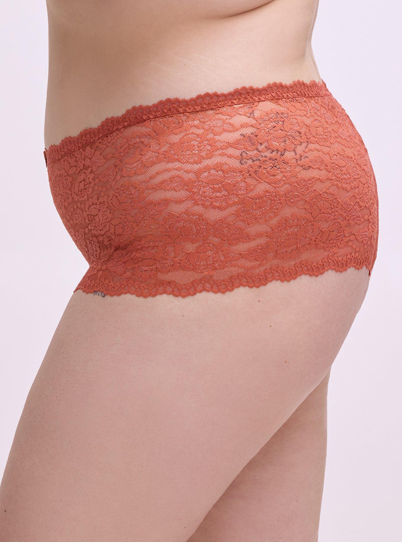 Simply Lace Mid-Rise Cheeky Panty, ARAGON, alternate