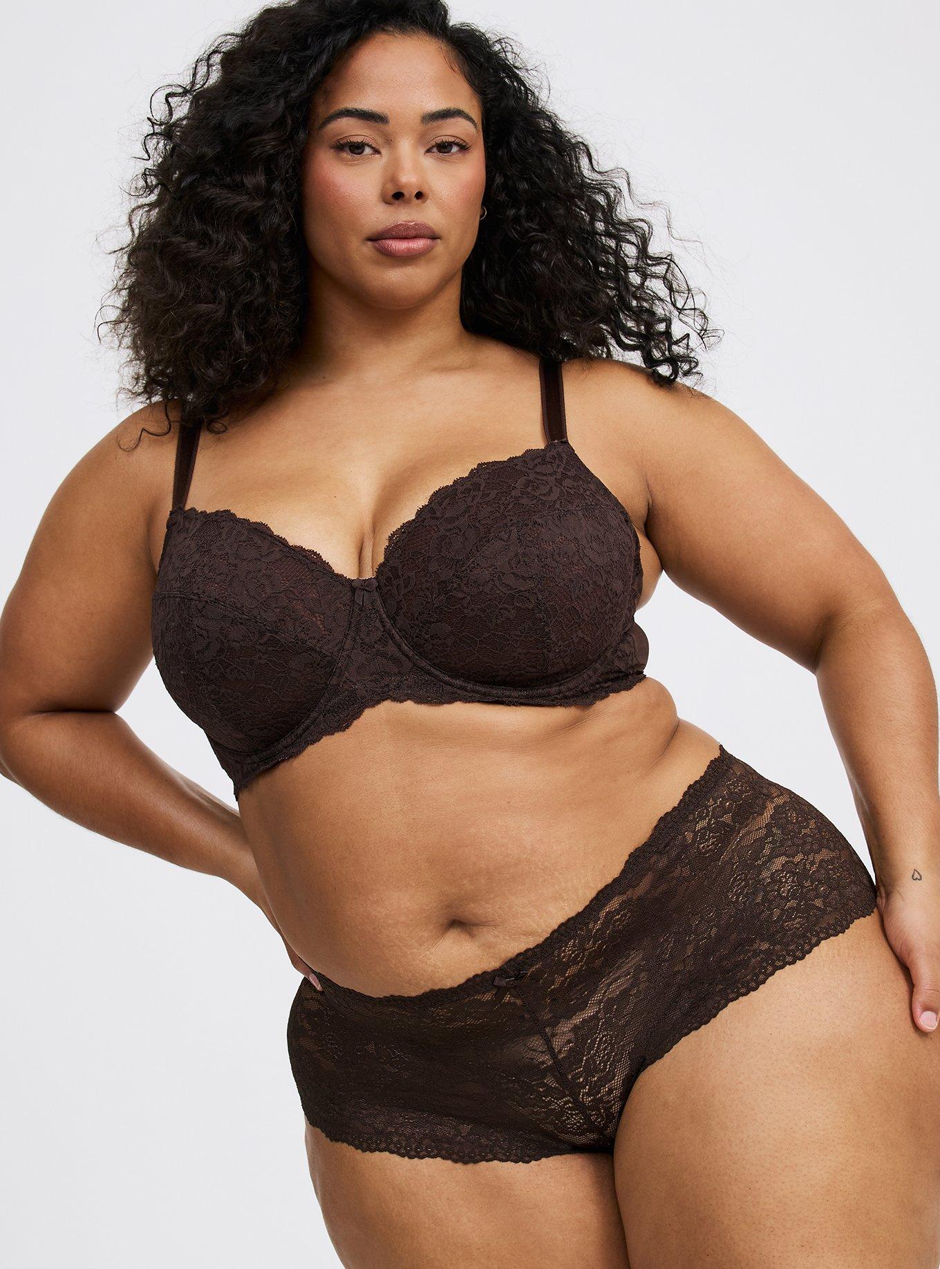 Mid-Rise Simply Lace Cheeky Panty