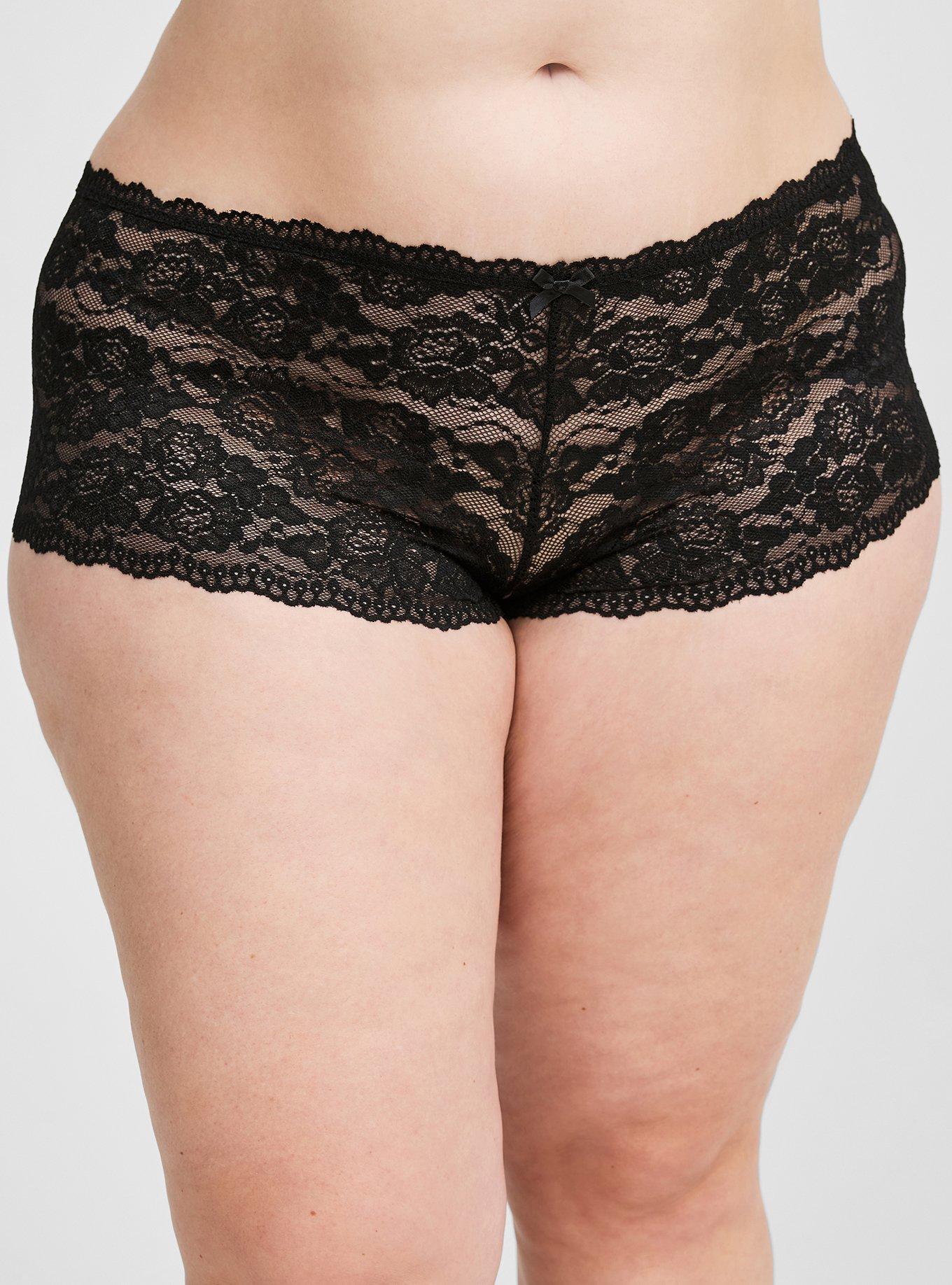 Simply Lace Mid-Rise Cheeky Panty  Moda de mujeres curvilíneas, Moda para  gorditas, Mujeres en lenceria