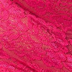 Lace Mid-Rise Cheeky Panty, PINK PEACOCK, swatch