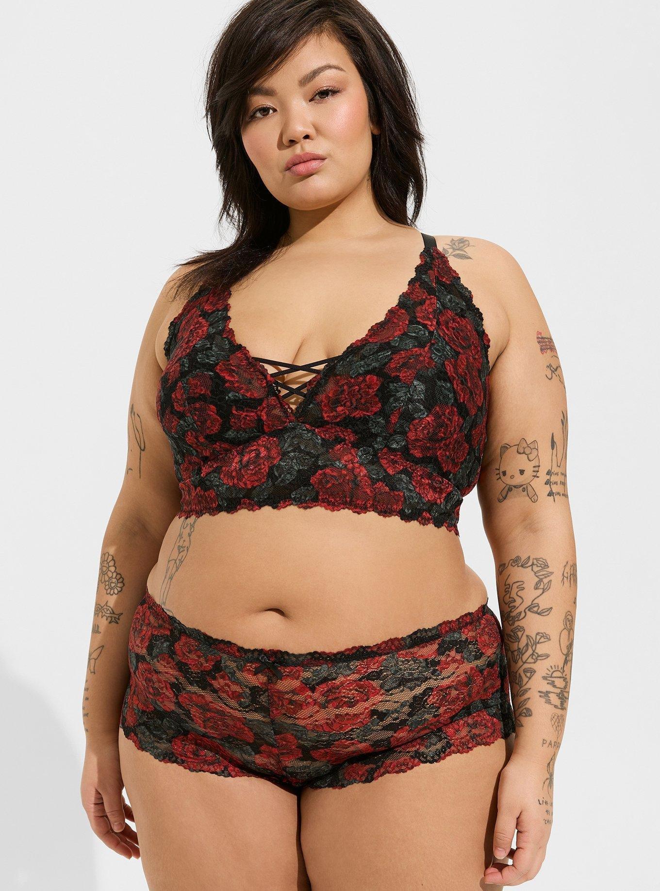 TORRID Simply Lace Mid-Rise Cheeky Panty