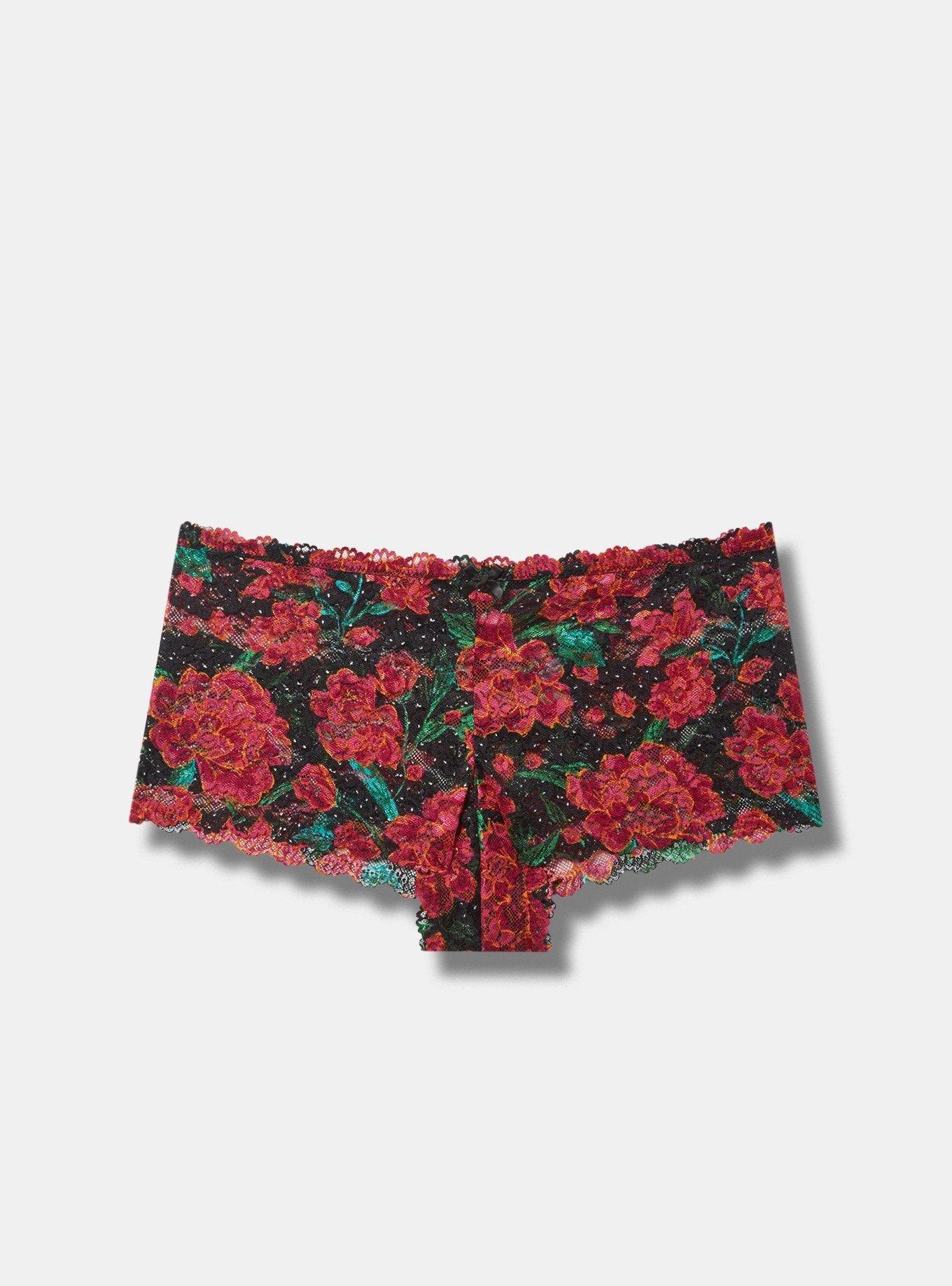 Simply Lace Mid-Rise Cheeky Panty
