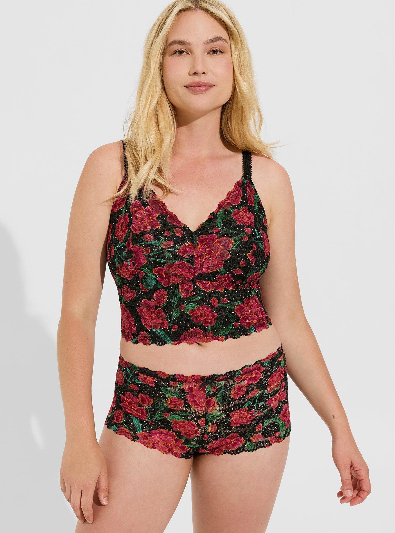 Simply Lace Mid-Rise Cheeky Panty