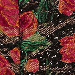 Mid-Rise Simply Lace Cheeky Panty, JENNA POP FLORAL RICH BLACK AND PRISTINE, swatch