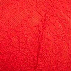 Mid-Rise Simply Lace Cheeky Panty, FLAME SCARLET, swatch
