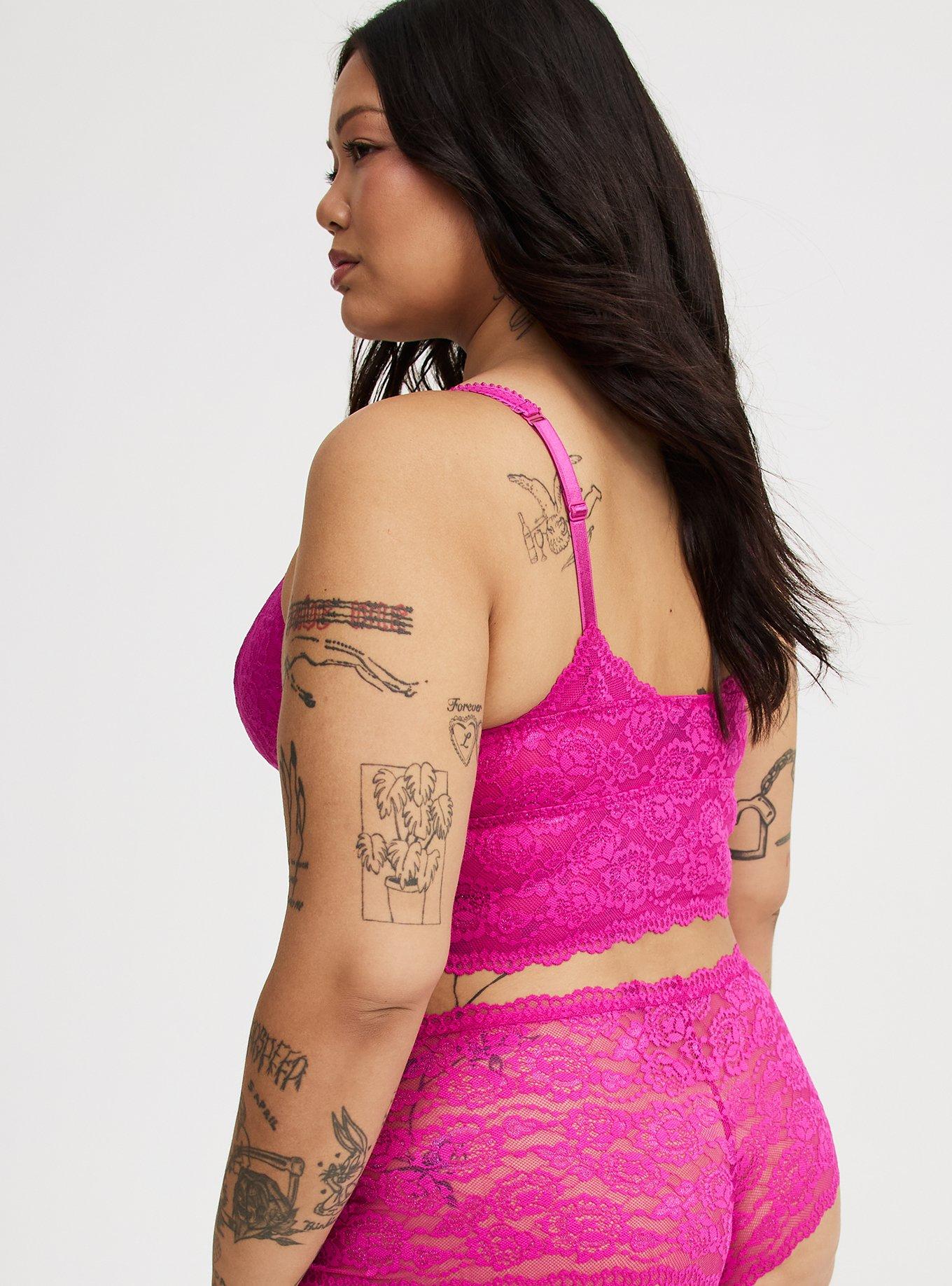 Simply Lace Mid-Rise Cheeky Panty