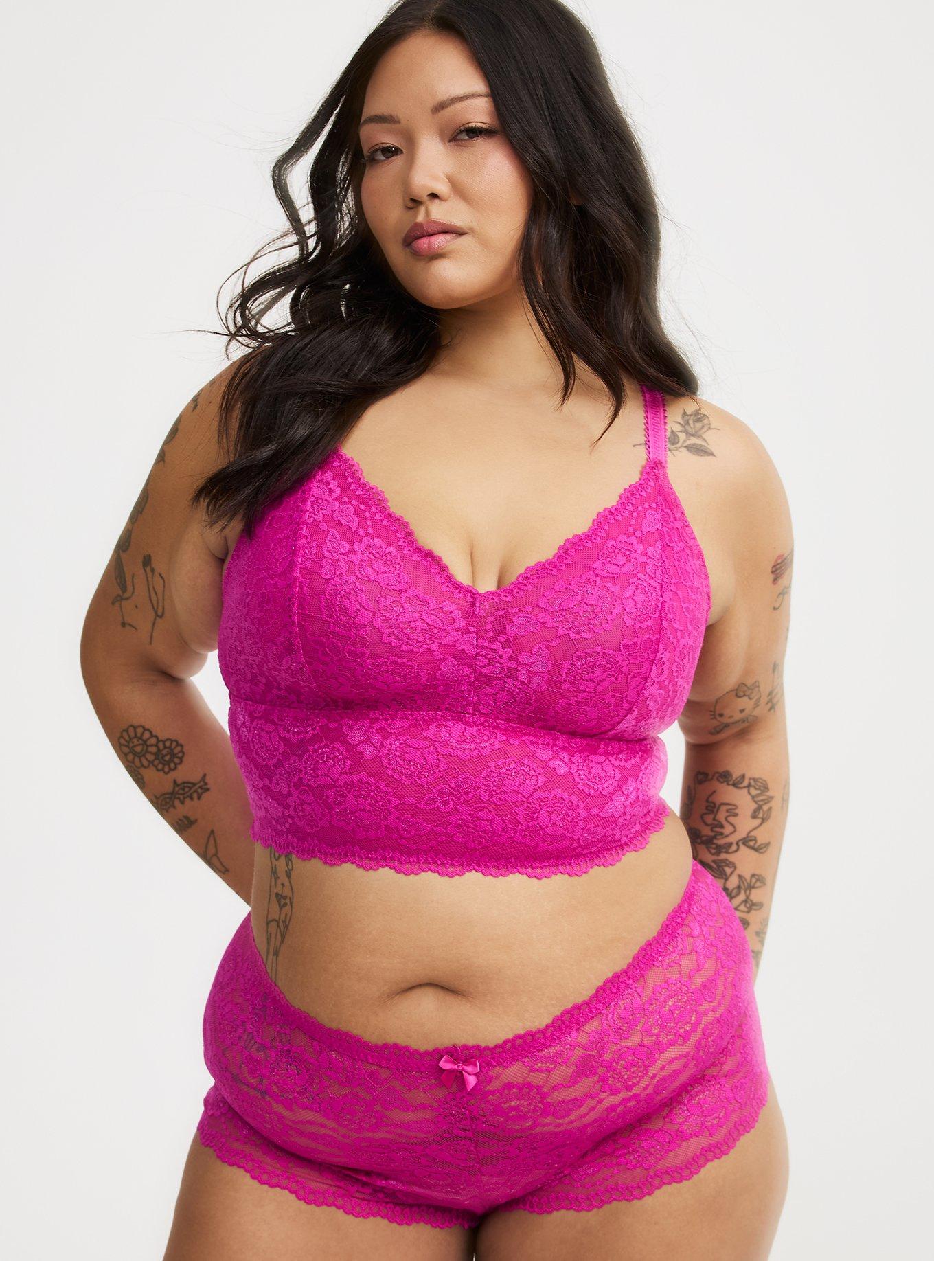 Simply Lace Mid-Rise Cheeky Panty