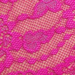 Lace Mid-Rise Cheeky Panty, DAZZLE ROSE, swatch