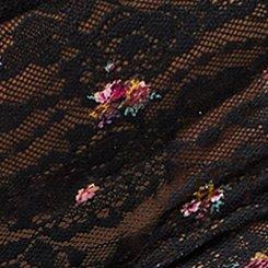 Lace Mid-Rise Cheeky Panty, THURSDAY DITSY RICH BLACK, swatch