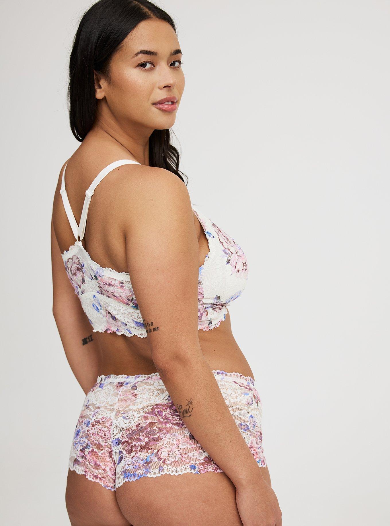 Mid-Rise Simply Lace Cheeky Panty
