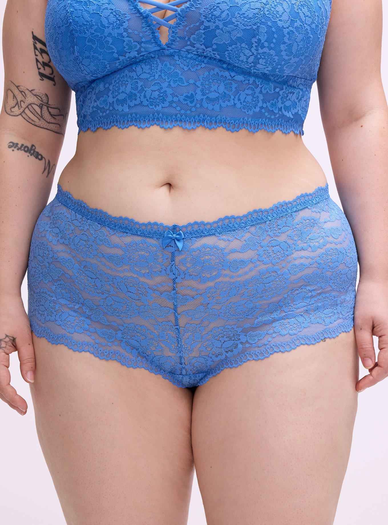 Simply Lace Mid-Rise Cheeky Panty, REGATTA, alternate