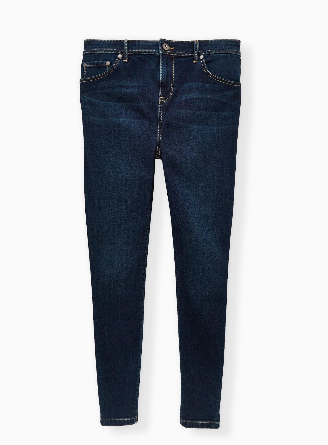 Torrid straight leg tummy control jeans medium wash. Size 20