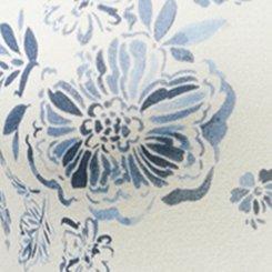 Plus Size Tiered Babydoll Top, SKETCHBOOK FLORAL WHISPER WHITE, swatch