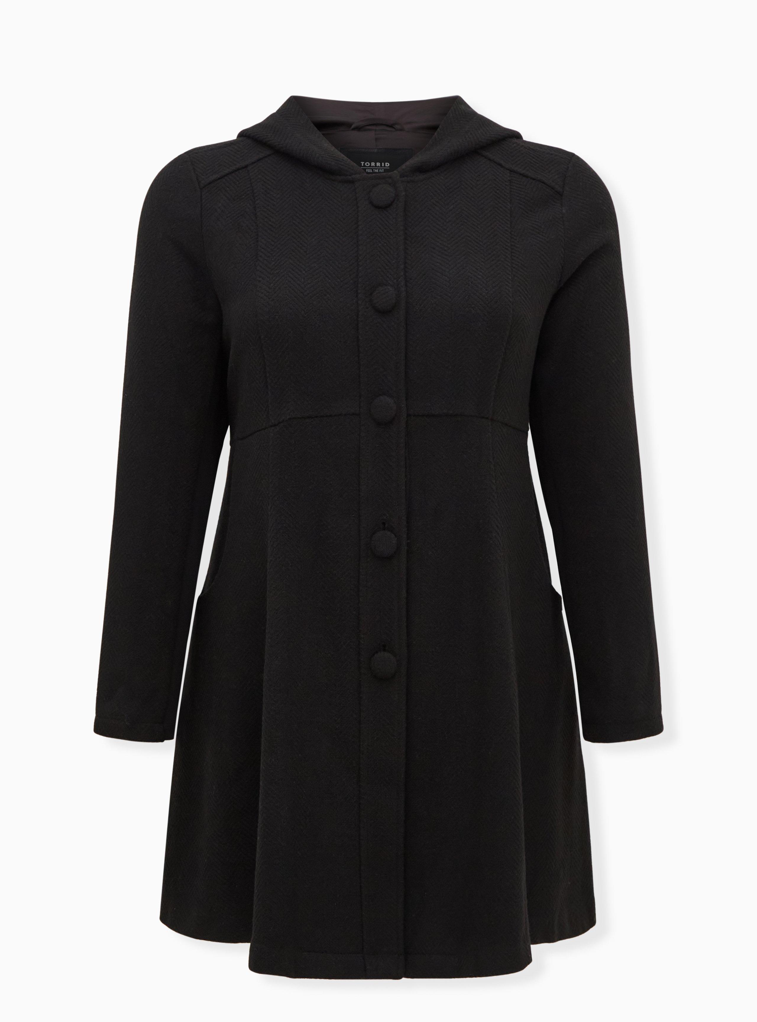 Plus Size - Wool Coat - Torrid