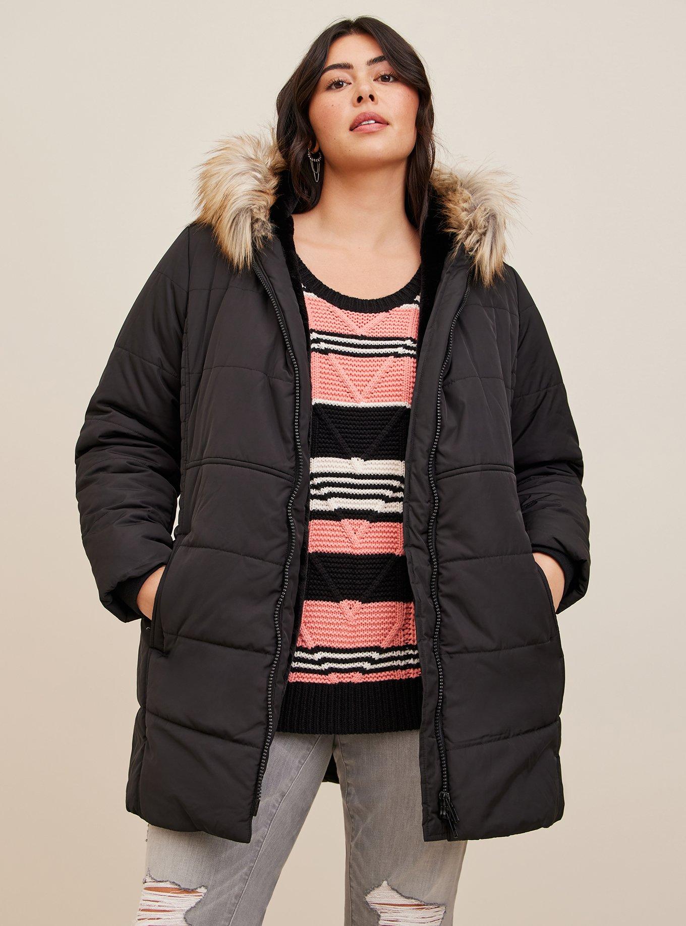 Torrid plus hot sale size winter coats