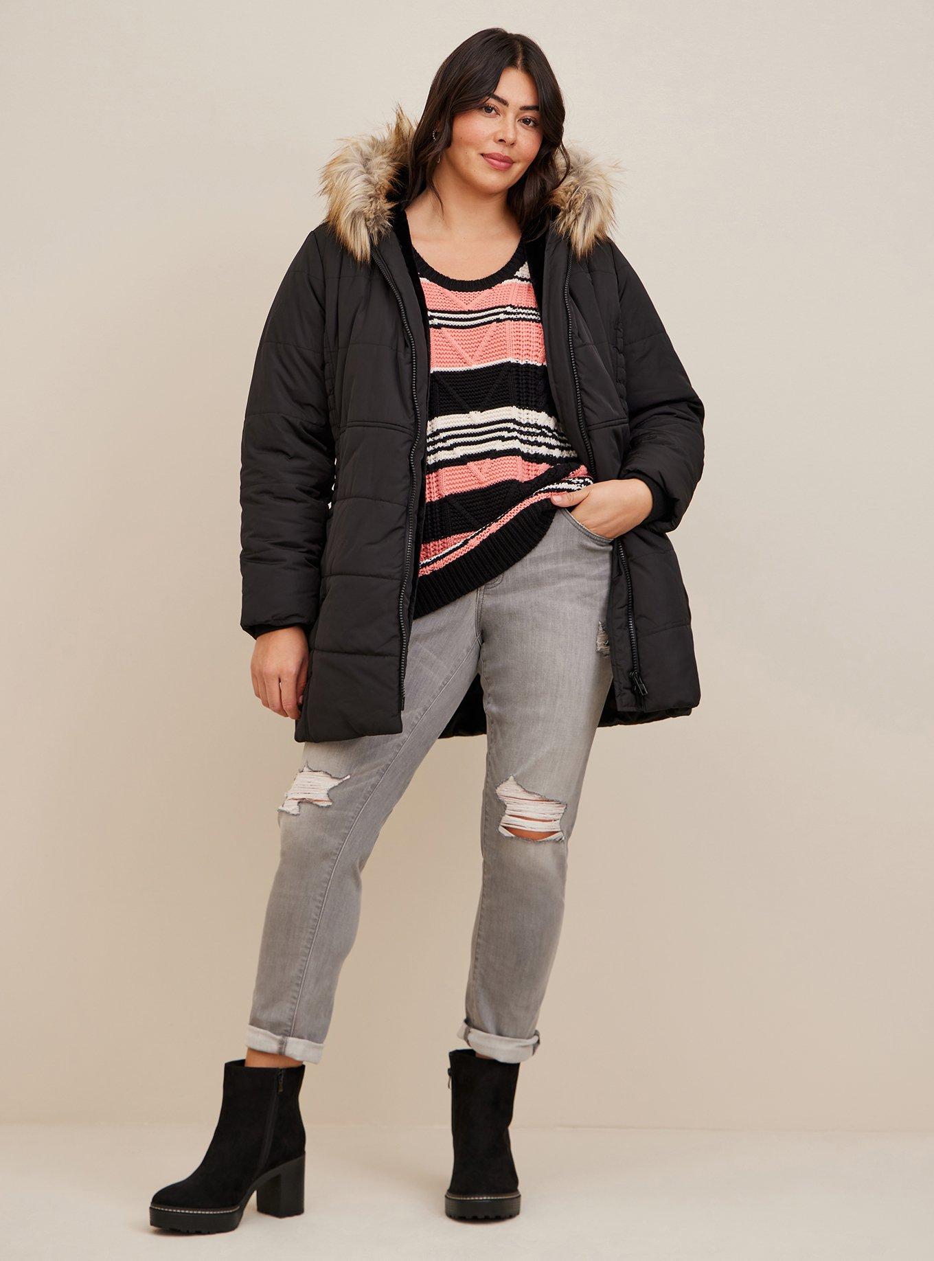 4 Plus-Size Puffer Jackets I Had To Try - The Mom Edit