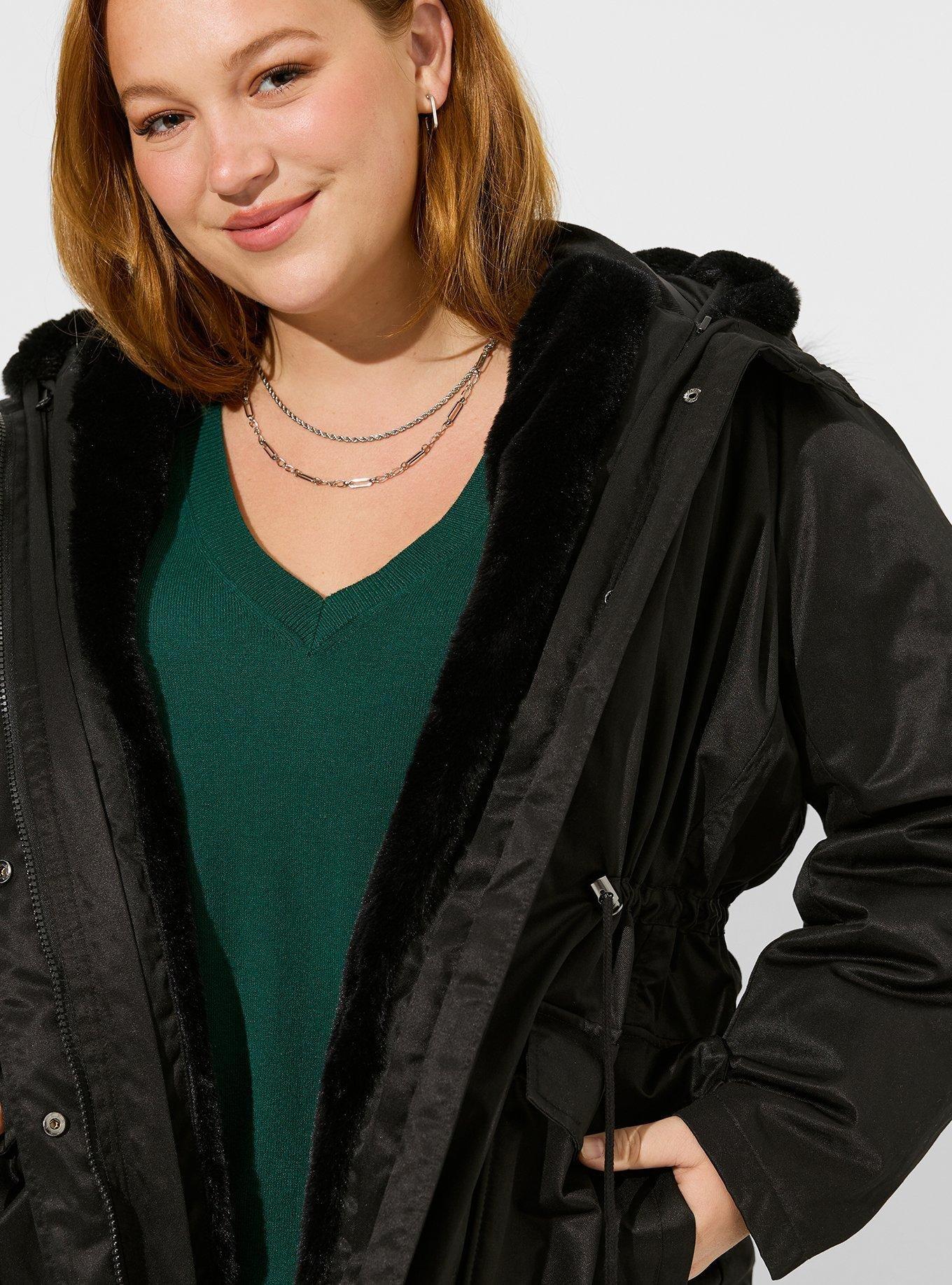 Plus Size - Fur Lined Parka - Torrid