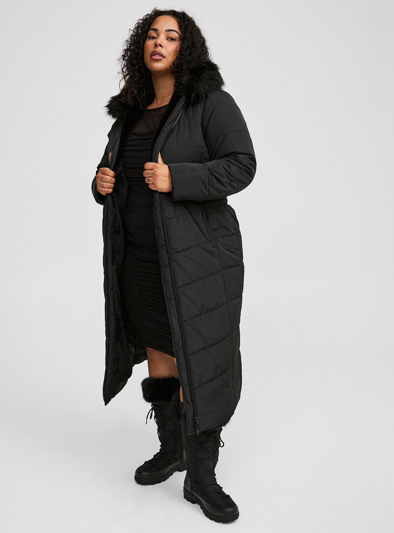 Torrid buy size 00 Fit and Flare Puffer Jacket