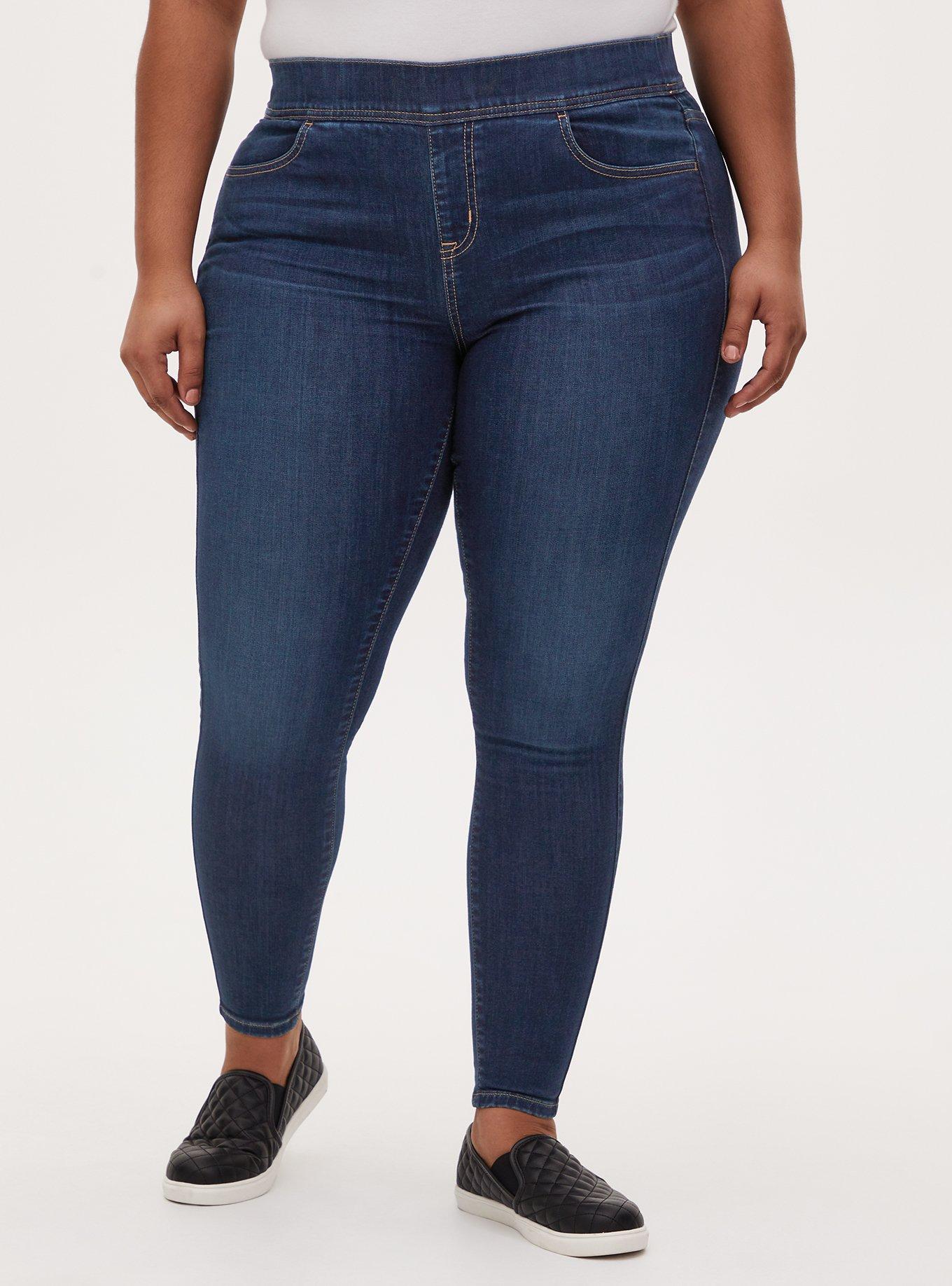 Super high rise true skinny jeans in hot sale 360 stretch