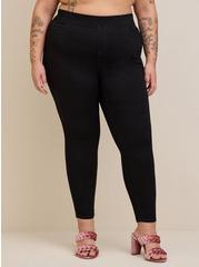 Plus Size Lean Jean Skinny Super Soft High-Rise Jean, BLACK, alternate