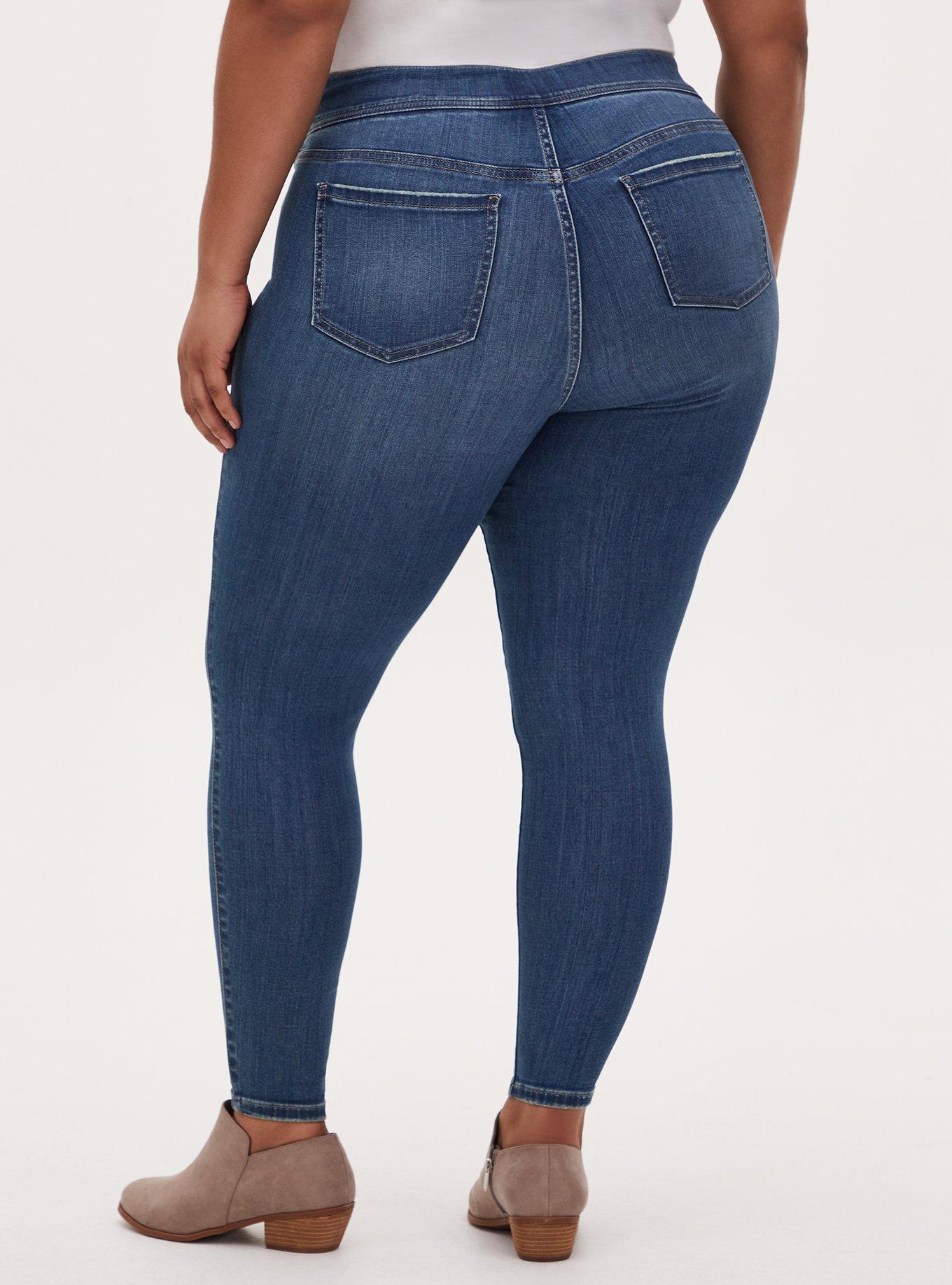 Eva Super Soft Curvy Skinny Jean - Dark