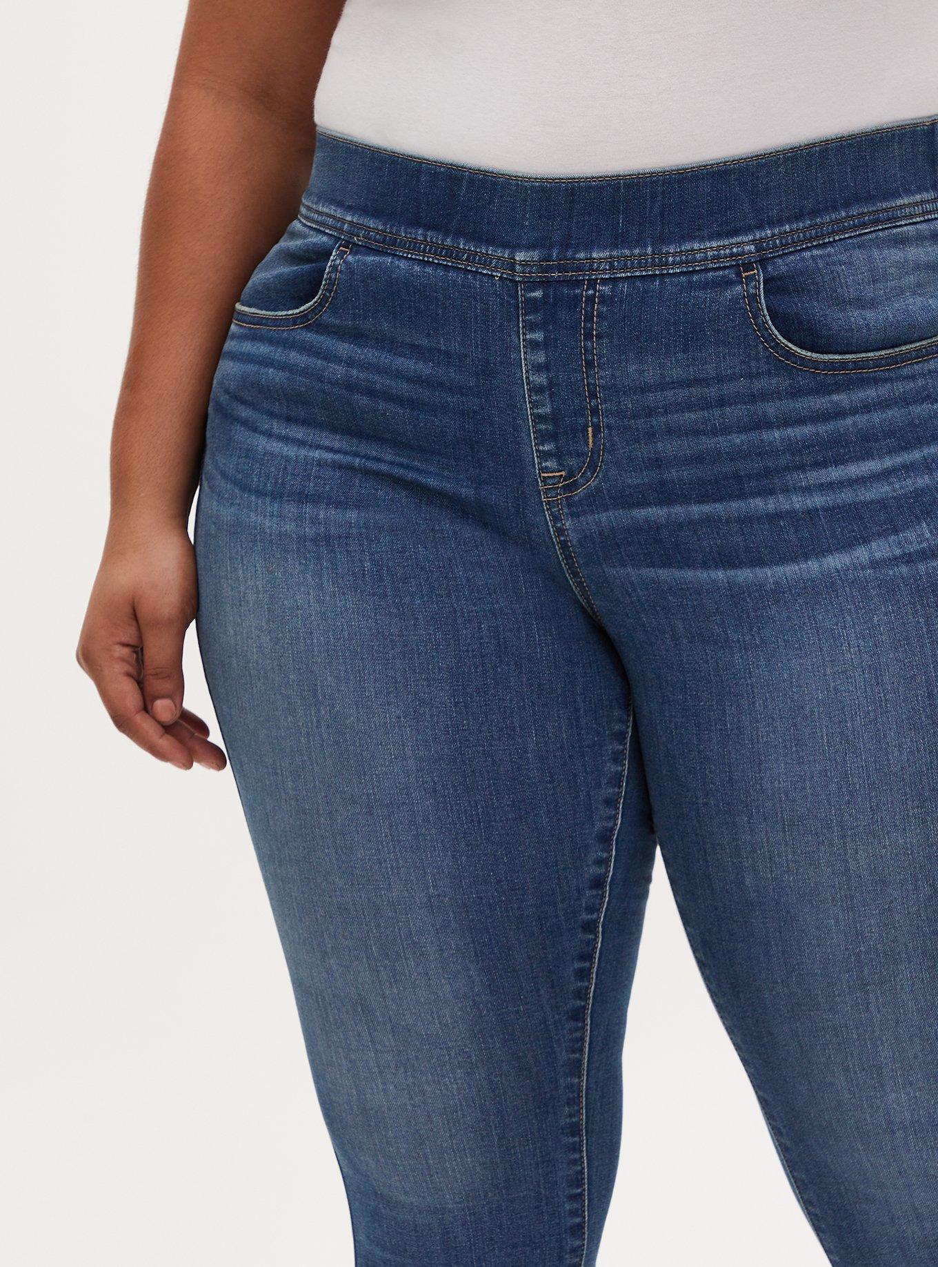 Plus Size - Jegging Skinny Coated Denim High-Rise Jean - Torrid