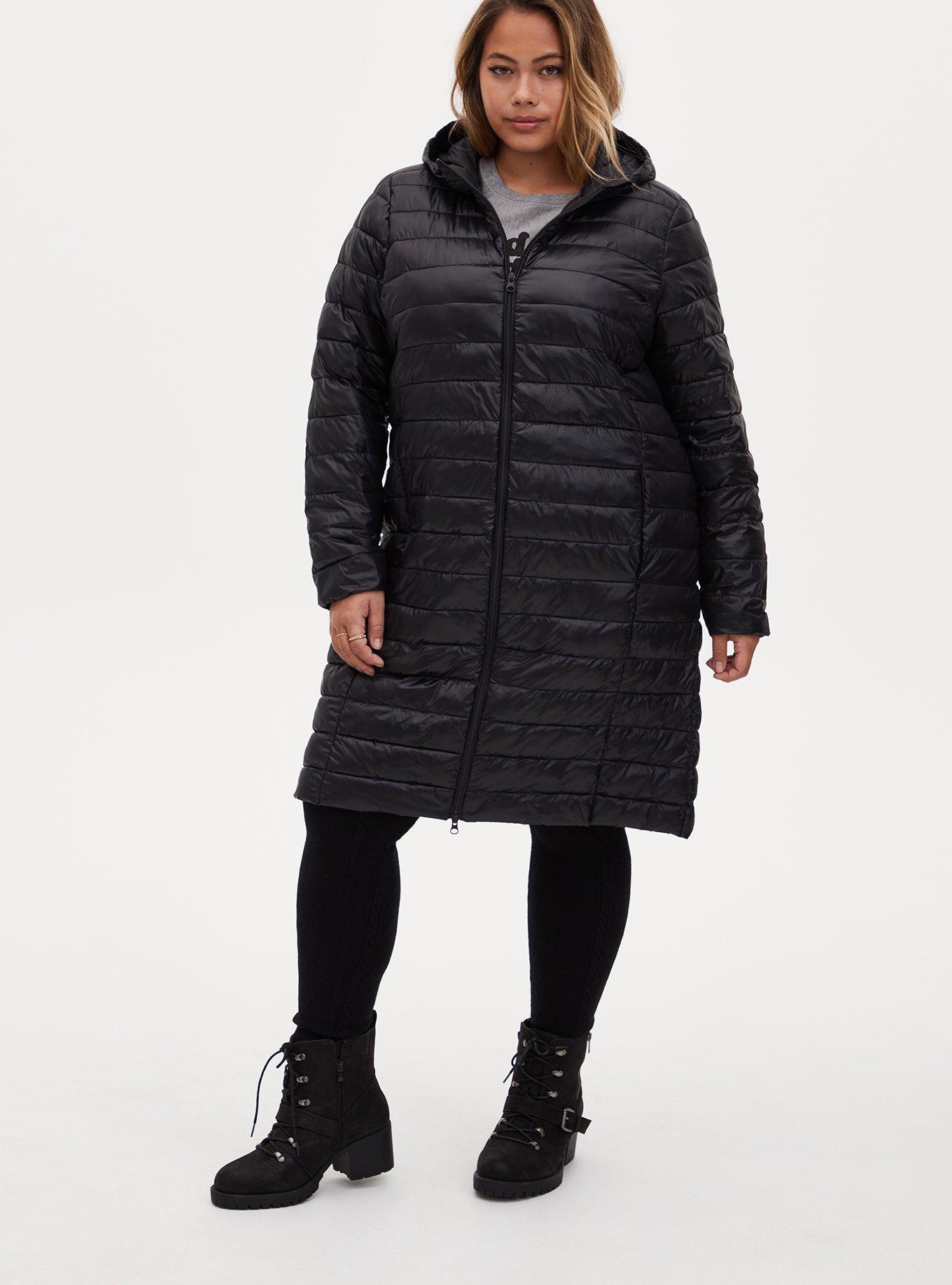 Plus Size - Longline Puffer Jacket - Torrid