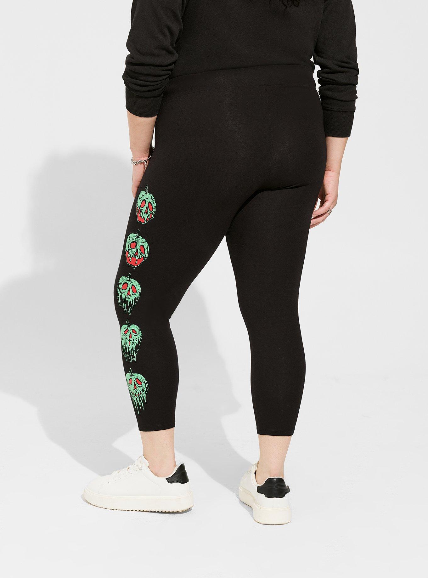 Plus Size - Disney Snow White and the Seven Dwarfs Poison Apple Crop  Leggings - Torrid