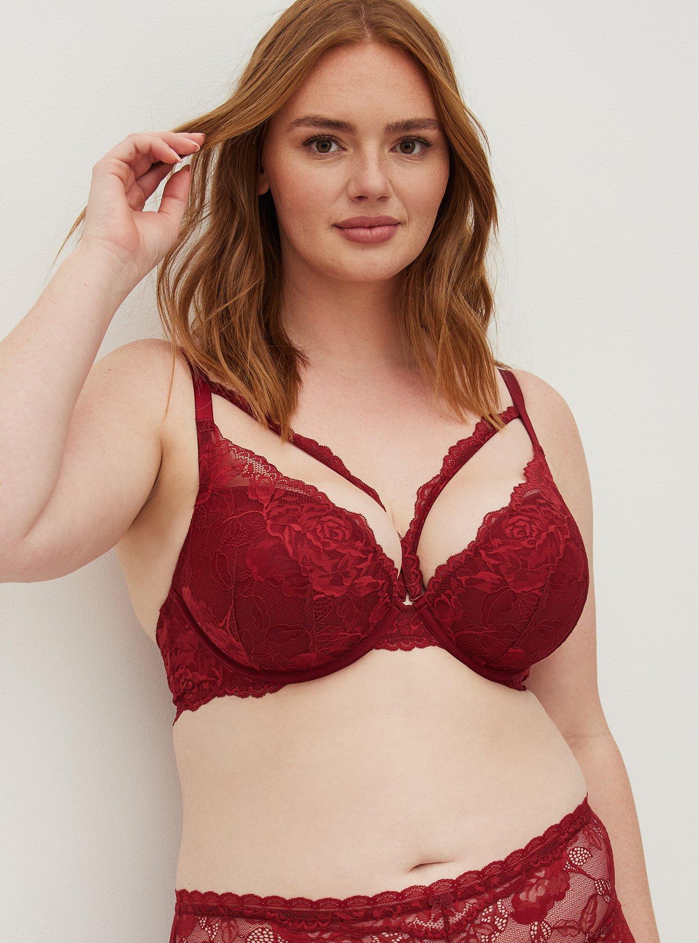 Plus Size XO Plunge PushUp Bra Torrid