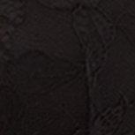 Plus Size XO Plunge Push-Up Bra, RICH BLACK, swatch